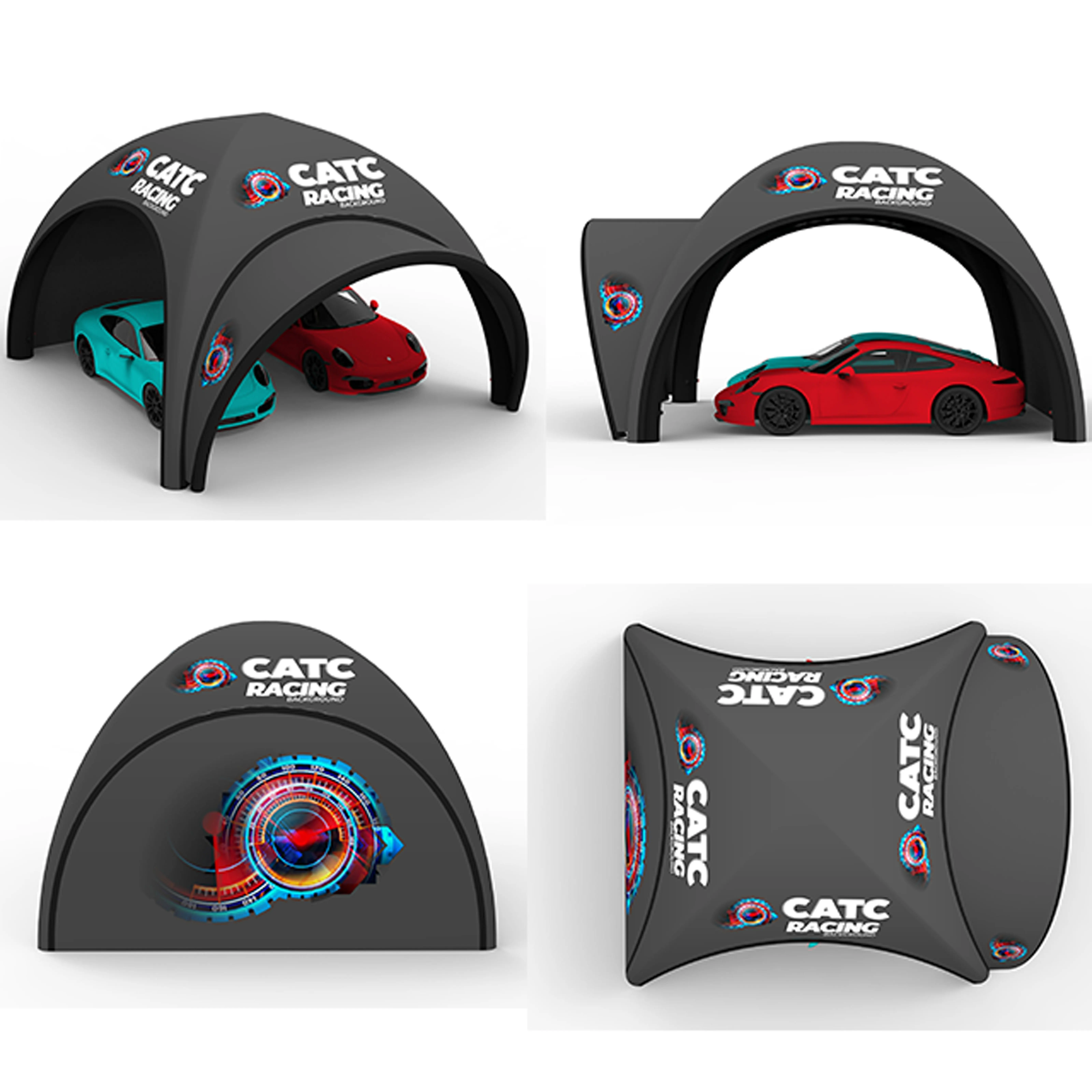 CATC Car Used Zelt Aufblasbar Inflatable Marquees Gazebo Canopy Sport Tents Trade Show Waterproof Advertising Tents