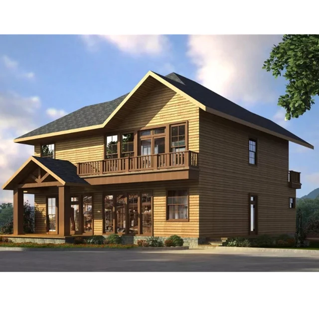 Waterproof Light Steel Frame Prefab House with 3 Bedrooms Mobile Portable for Villa Apartment Carport Use