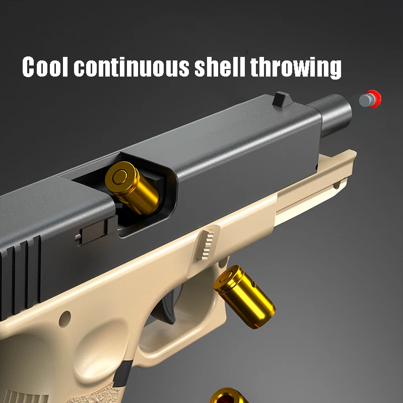 Empty hanging machine G18 linkage automatic loading soft bullet gun boys children simulation toy gun