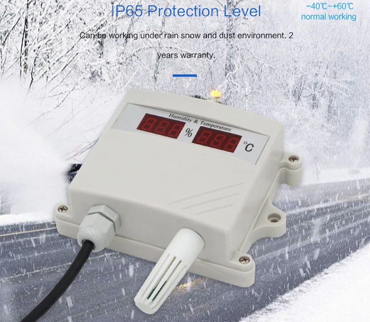 High Precision Digital Temperature Humidity Transmitter Temp and Humidity Sensor for Sale