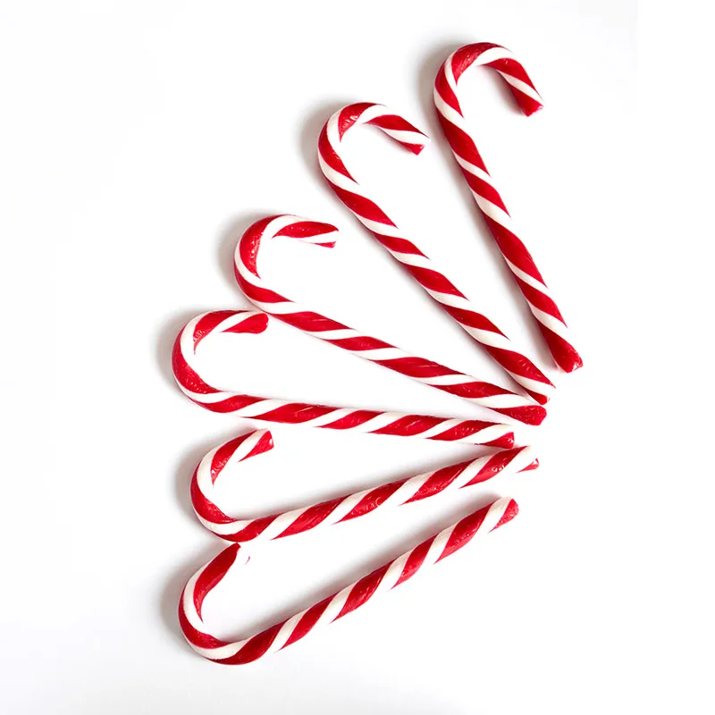 Halal Swril Assorted Fruit Candy Canes Stick Hard Stick Fruit Candy
