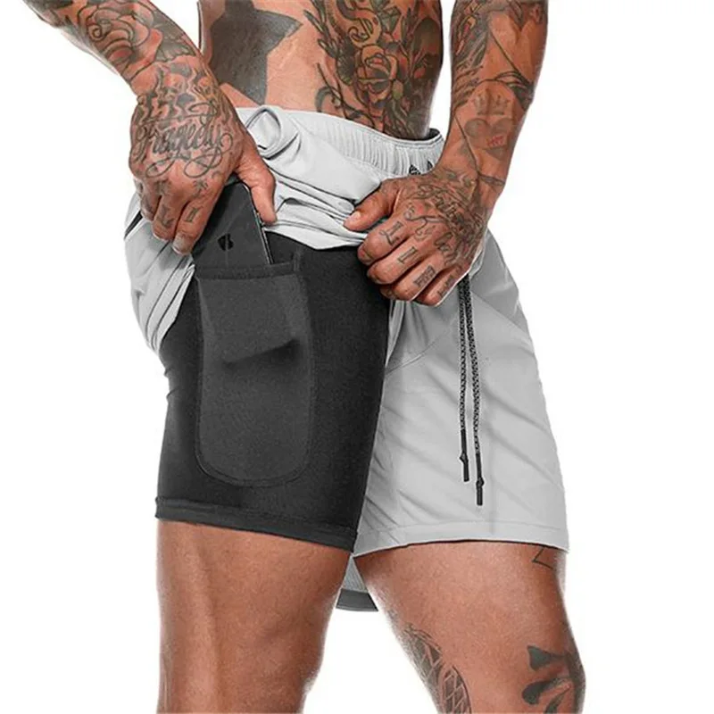 Pantaloni da palestra da corsa estivi con utensili mimetici jogger in cotone taglie forti moda casual multitasche pantaloncini da uomo671_voghion.com