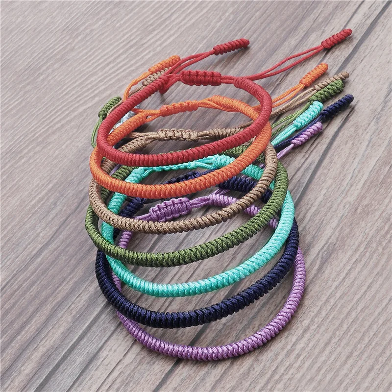 Handmade Dorje Knot Protection Bracelet Talisman Red String Bracelets Gifts for Women and Men Yoga Chakra