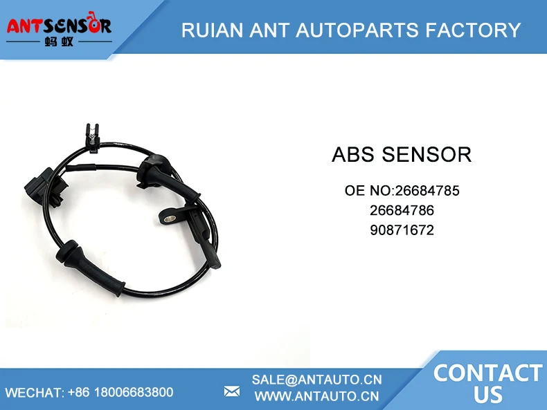 SONGTAO-AUTO PARTS# 90871673 26684786 ABS sensor 1pack