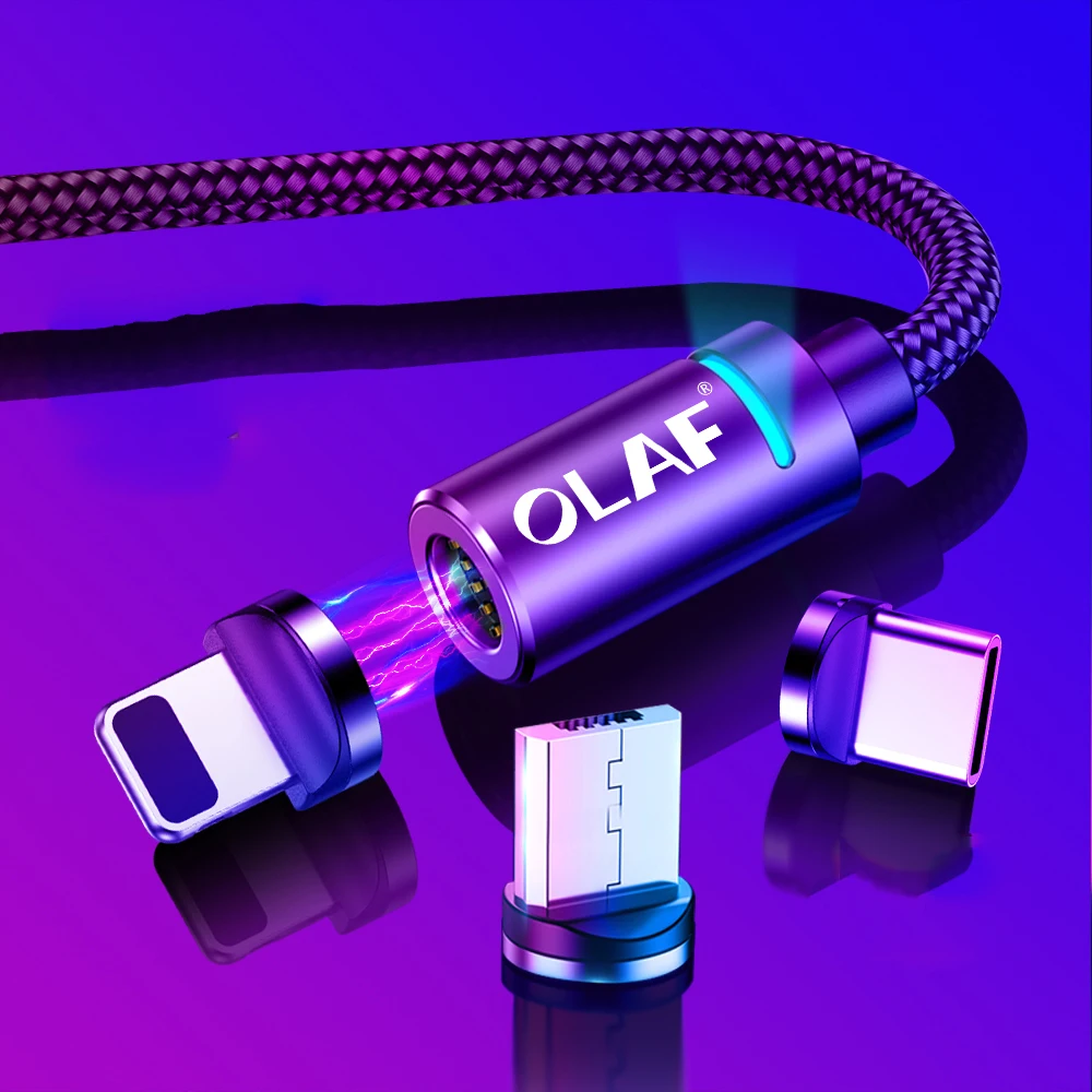 Бесплатная доставка товаров 3в1 Магнитный кабель съемник usb-c к micro-usb кабель сборки для iphone