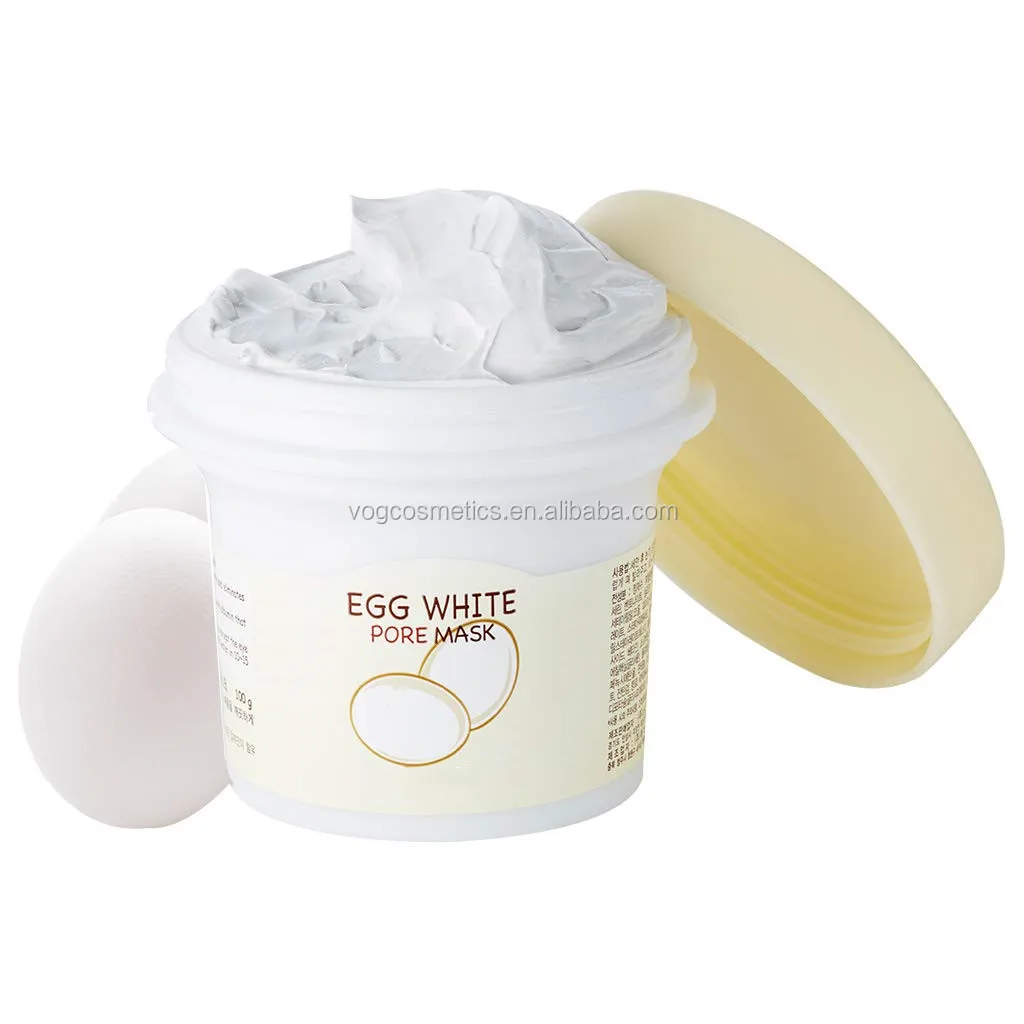 egg white face wash