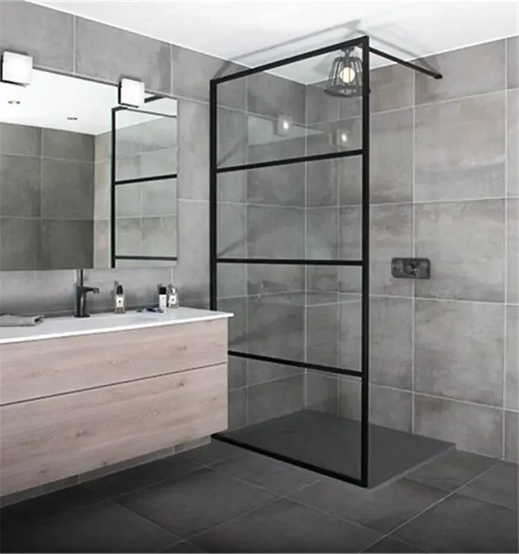 Shower Screen Extension Aluminum Profile Bathroom Bath Shower Screen