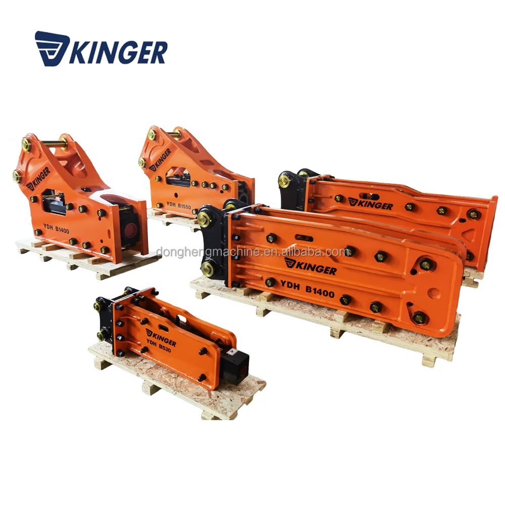 Excavator Attachment Hydraulic Hammer for Sale - KINGER