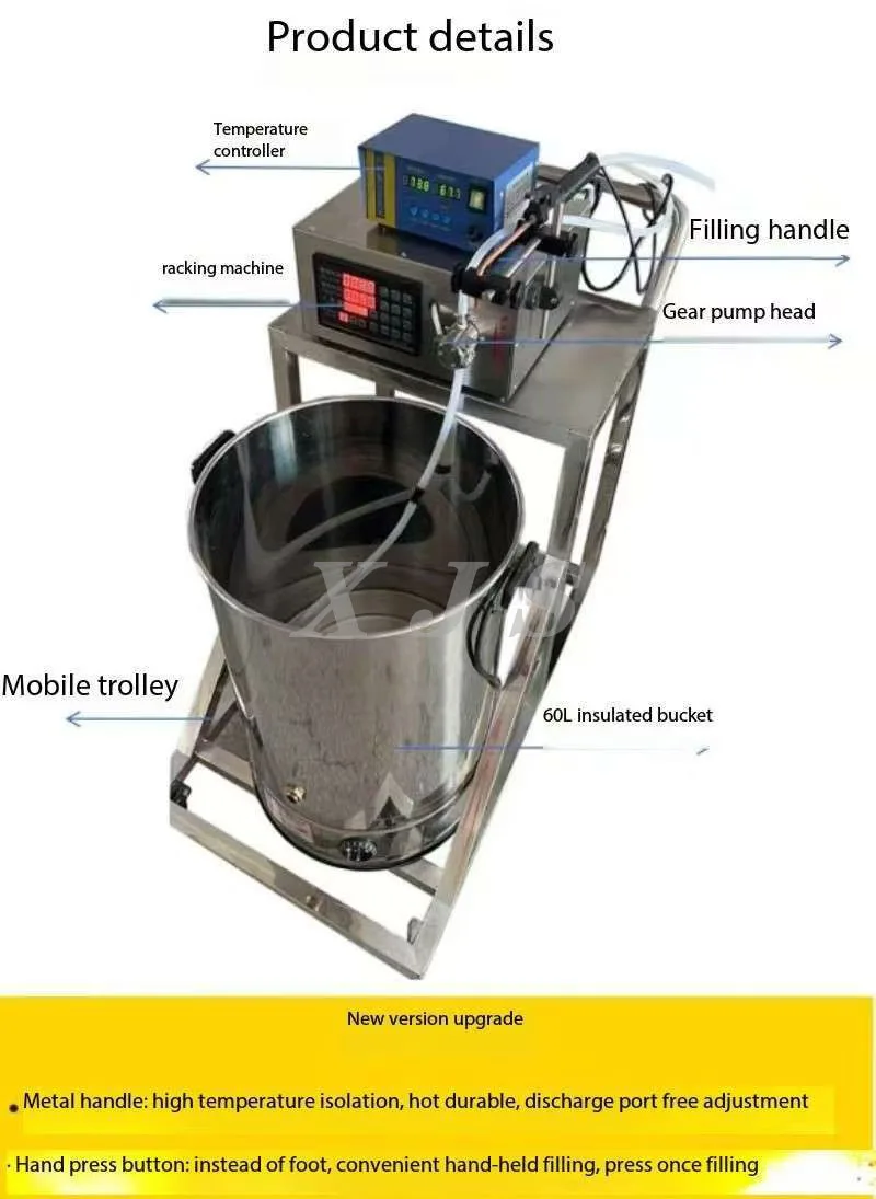 DIY Soy Paraffin Gel Candle Make Machine Jacket Wax Heater Melting