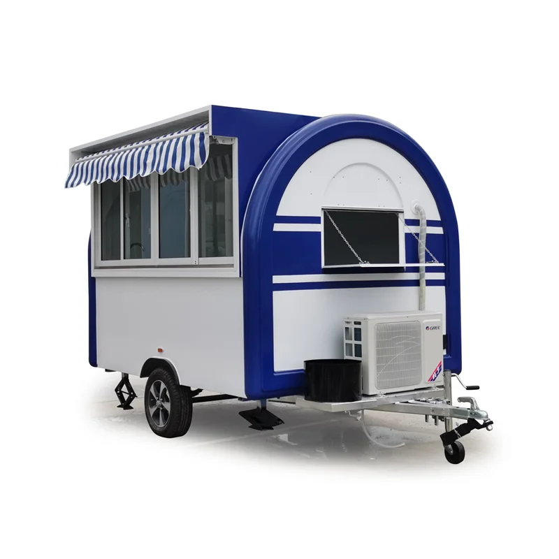 SLUNG Custom small USA standard concession Ice cream cart  fast food trucks mobile food trailer