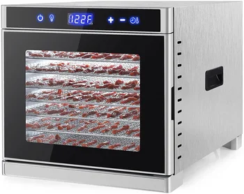 Easy Use 8 Trays Stainless Steel Home Use Food Dehydrator Dryer Machine For Fruits