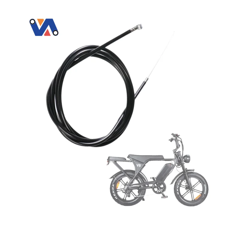 NEW IMAGE High Quality Electric Mountain Bike Front Rear Brake Cable for  20*4 20inch Fat Bike OUXI V8 E Bike Brake Line