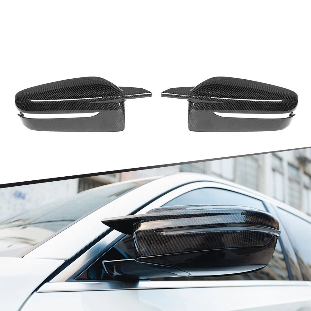 Carbon LHD Side View M Look Wing Mirror Covers for BMW 3 Series G20 M Sport M3 Tech 320i 325i 340i
