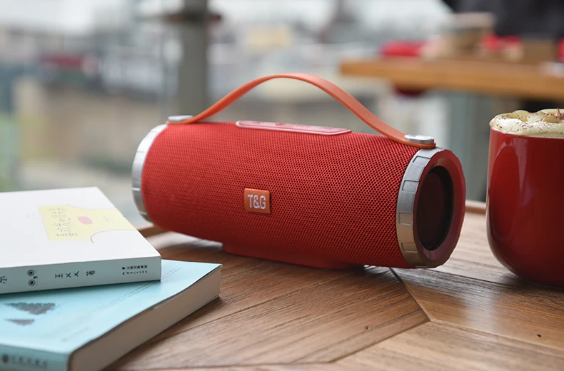 TG109 High-quality IPX4 Waterproof BT Portable Fabric Bluetooth Speaker 10 Watt Support OEM Brand Wireless Great Bass Bluetooth - ANKUX.COM