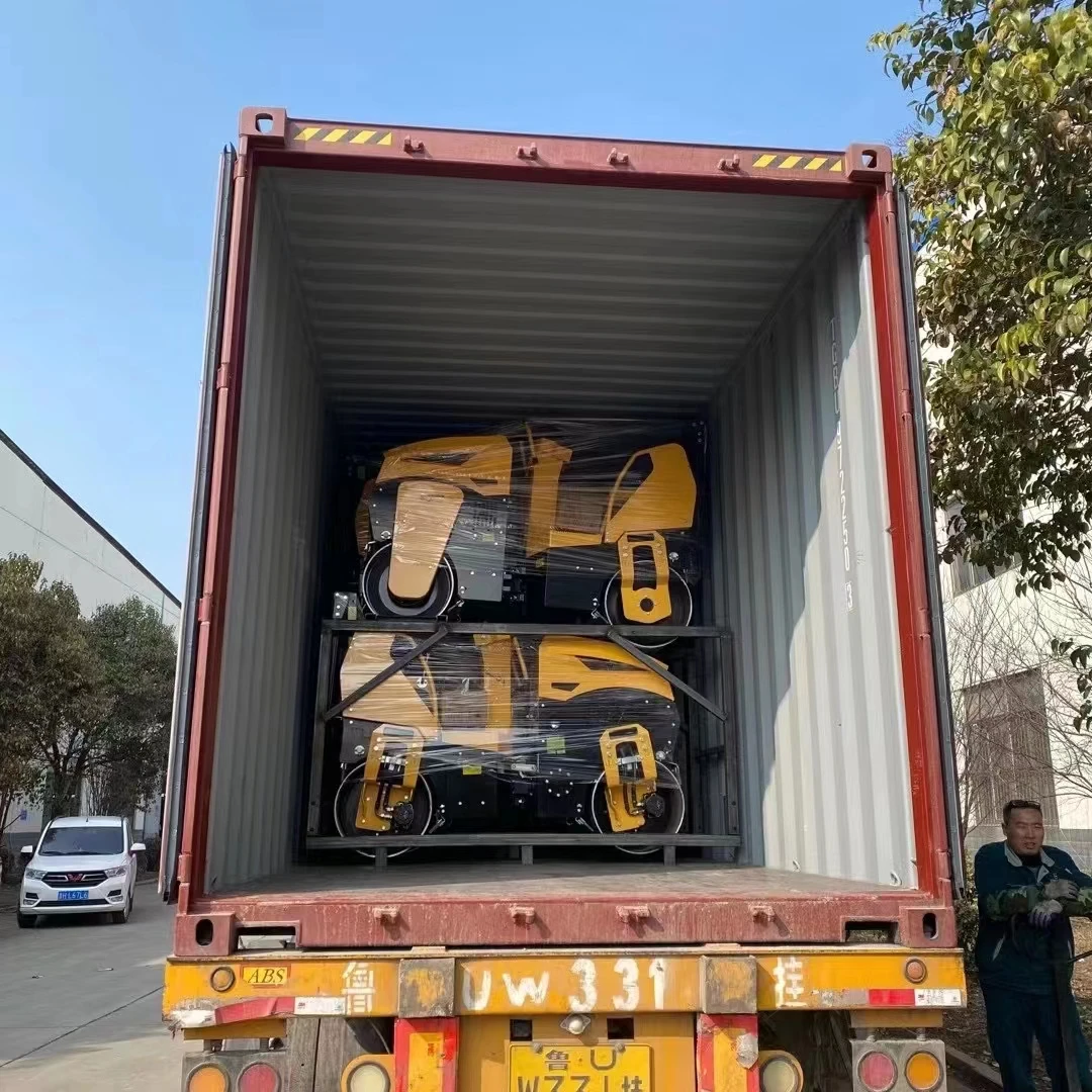 Бесплатная доставка дизельный дорожный каток ограниченный срок двойной барабан 1 тонна новый маленький цена уплотнитель