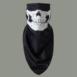 Термозащитная Балаклава из полиэстера с черепом, чехол для лица для рыбалки, езды на велосипеде и мотоцикле