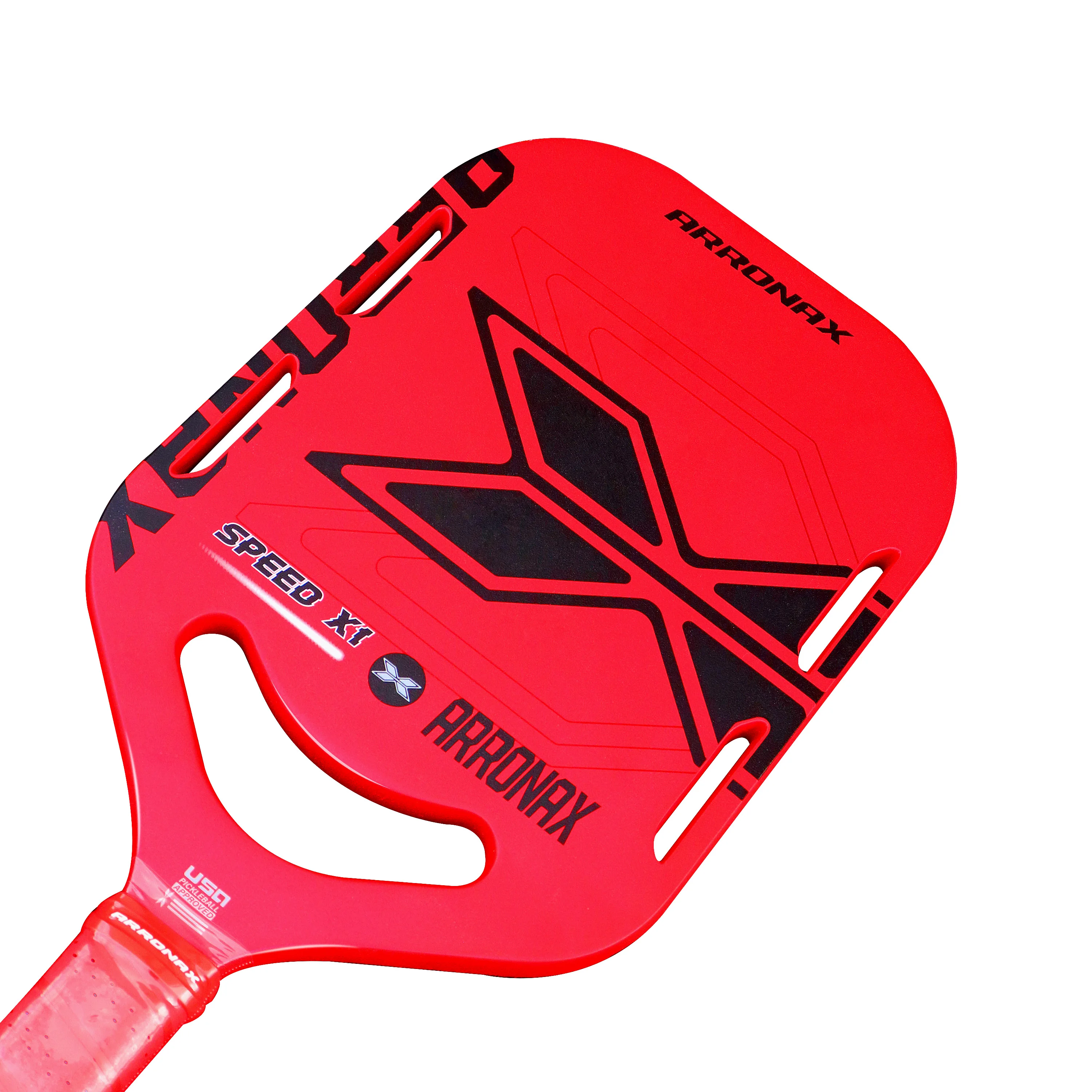 ピックルボール パドル ARRONAX 3Kカーボンファイバー メタリック 赤い ピックルボール パドル ARRONAX 赤い Pickleball paddle