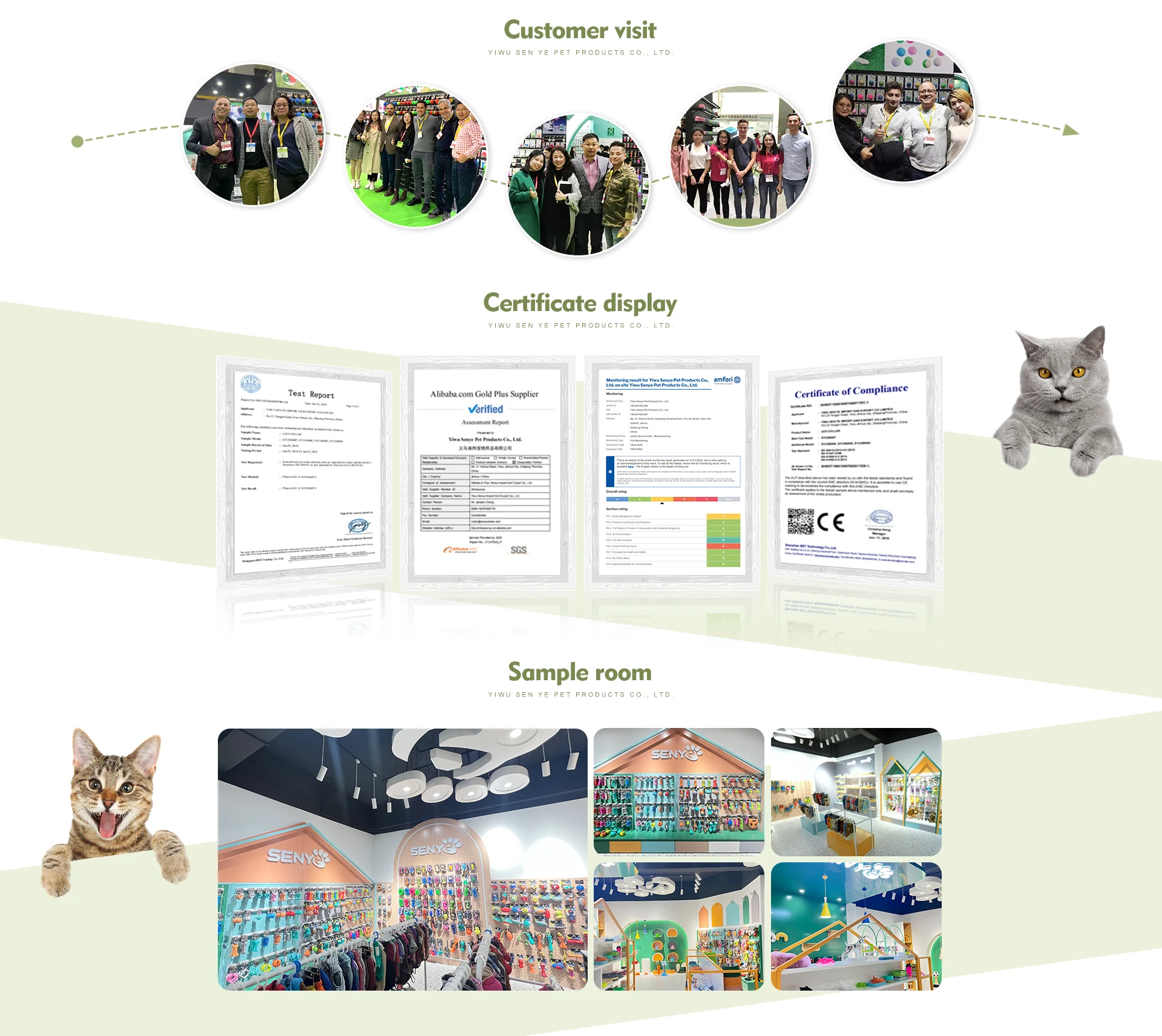 Company Overview Yiwu Sen Ye Pet Products Co., Ltd.