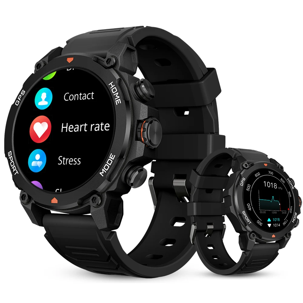 Outdoor GPS G6 1.43inch AMOLED Smartwatch 450mAh 5ATM Waterproof with Compass Altitude B aperçu 3