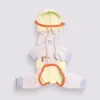 Transparent brim raincoat - yellow
