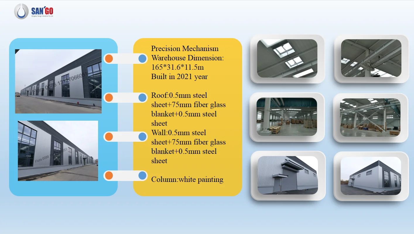 Steel Truss 80 Ft Wide Structural Steel Prefab Buildings Industrial
