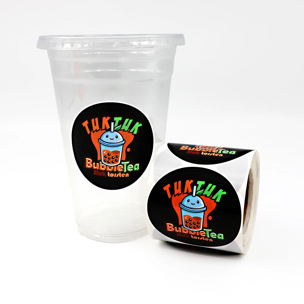 Bubble tea cup design (imilky), Product label contest