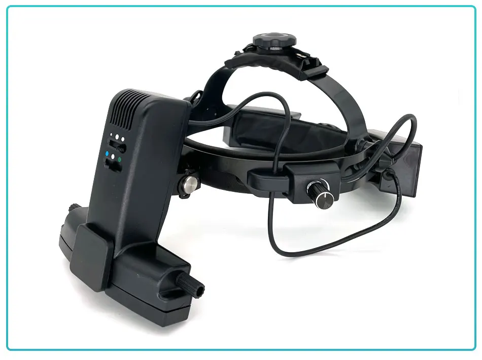 Binocular LED Head Binocular Non-Contact Indirect Ophthalmoscope Retinoscope Rechargeable YZ-25C Ophthalmic