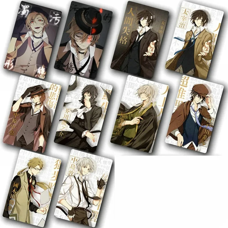 Astuccio Bungo Stray Dogs In Tela – Grande Capacità Doppio Strato + 100 Adesivi PVC Omaggio