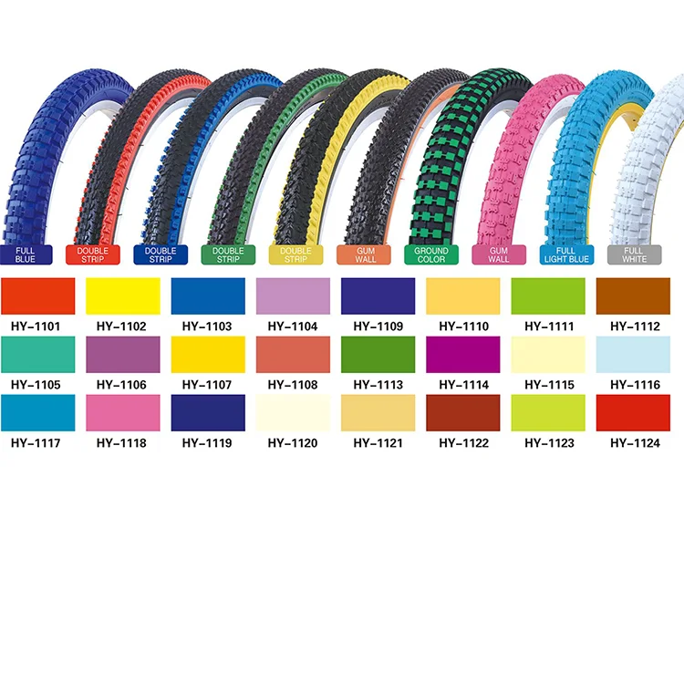 Colored mountain best sale bike tires