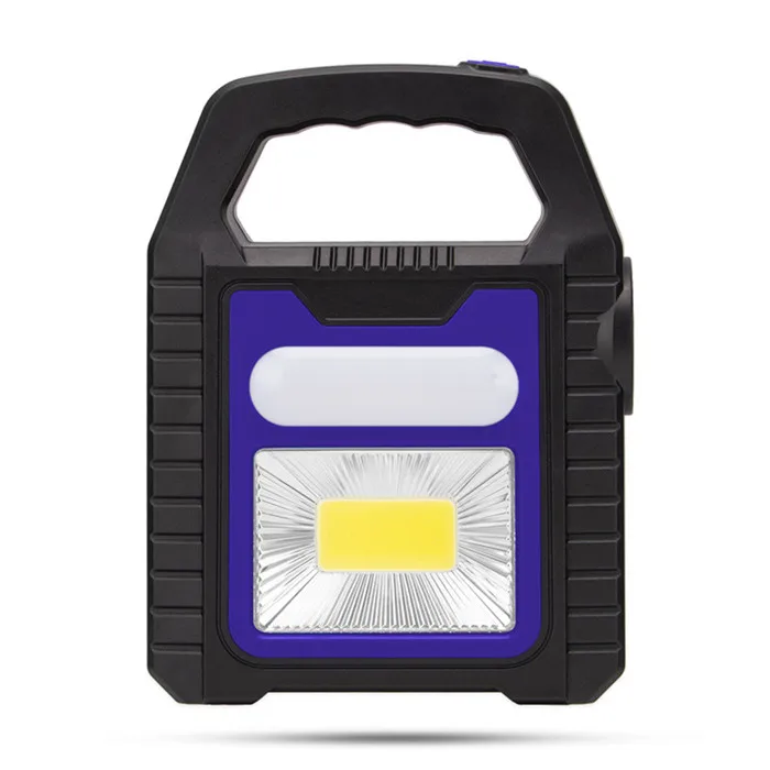 3 in 1 Solar USB Rechargeable Brightest COB LED Camping Lantern Charging for Device Waterproof Emergency Flashlight LED
