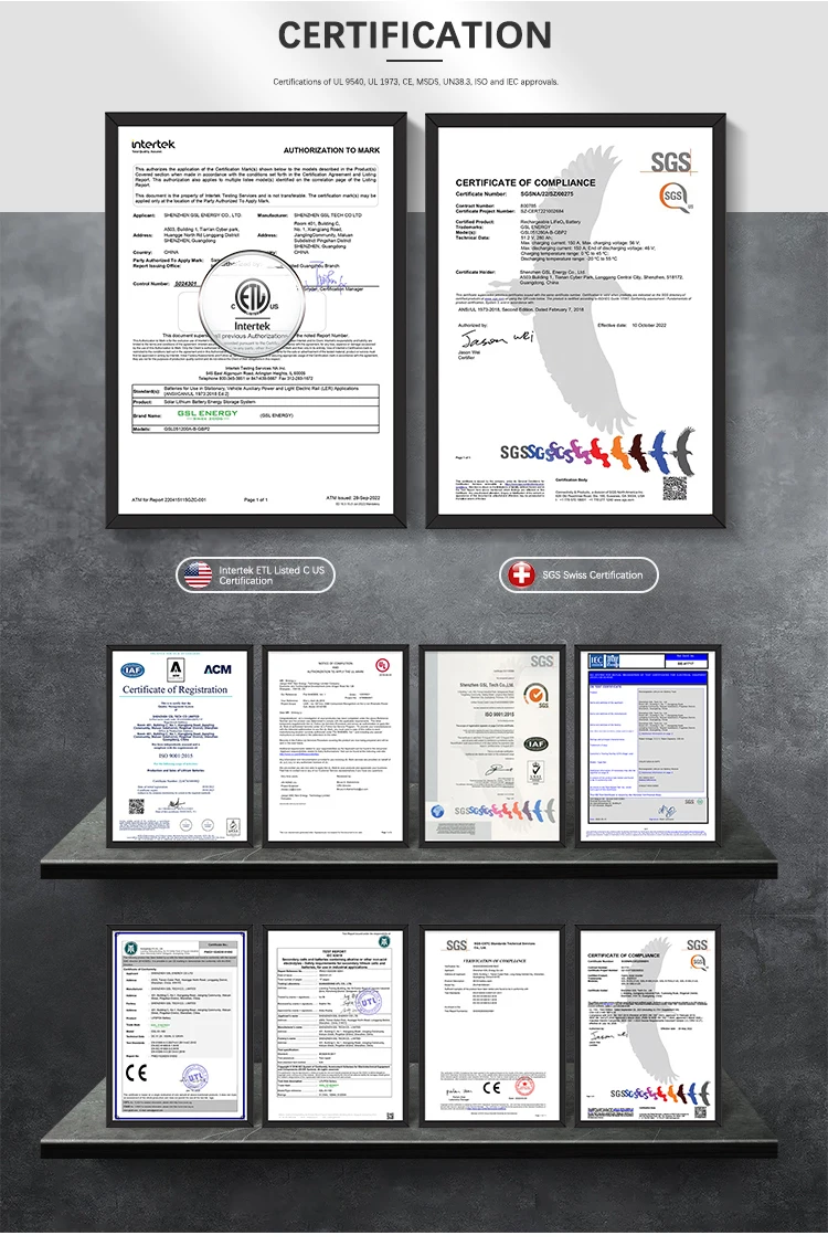 GSL ENERGY Energy 14.34Kwh Lifepo4 48V 100Ah 200Ah 280Ah Solar Lithium Battery 5Kwh 10Kwh 15Kwh Lithium Ion Batteries powerwall details