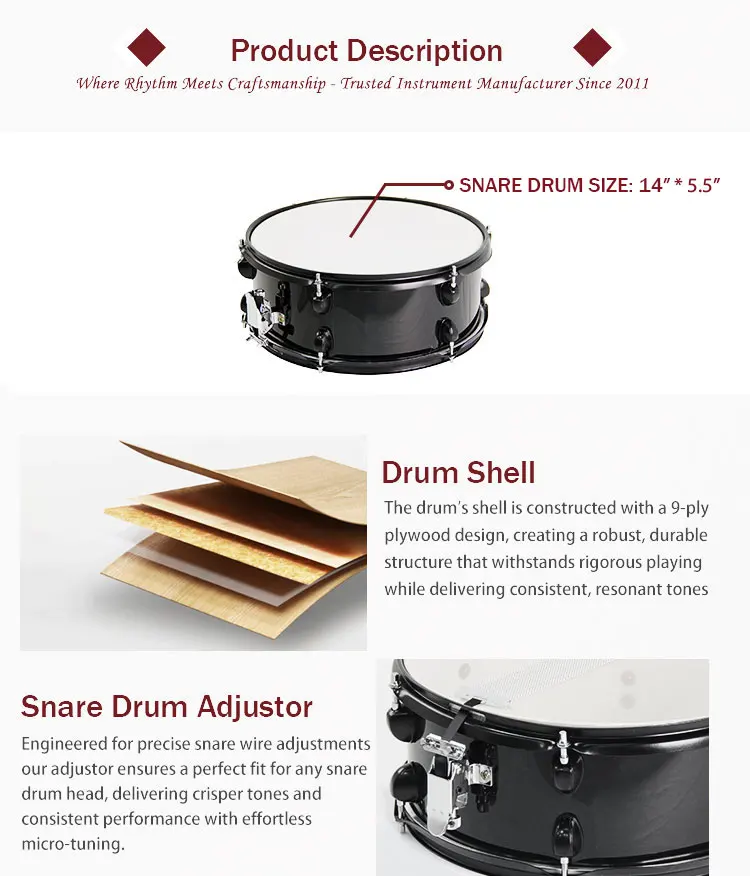 Black Snare Drum Black Snare Drum