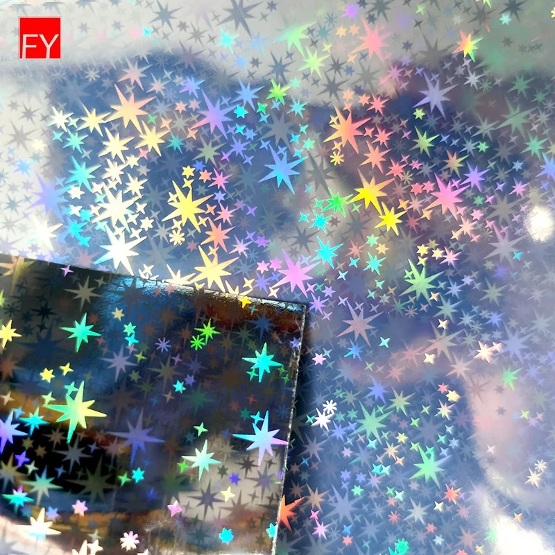 High Quality Design Holographic Sticker Vinyl Inkjet Printer Holographic Sticker Paper clear A4 Vinyl Stickers