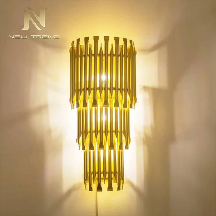 CPL-172 Professional Manufacturer Custom Indoor Decoration Living Room Dining Room Lobby Luxury LED wall lamp   