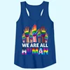 we are all human blue