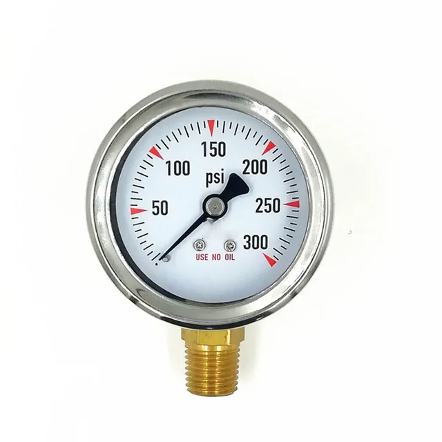 50mm 300psi stainless steel pressure gauge vacuum gauge with bottom connection for air compressor