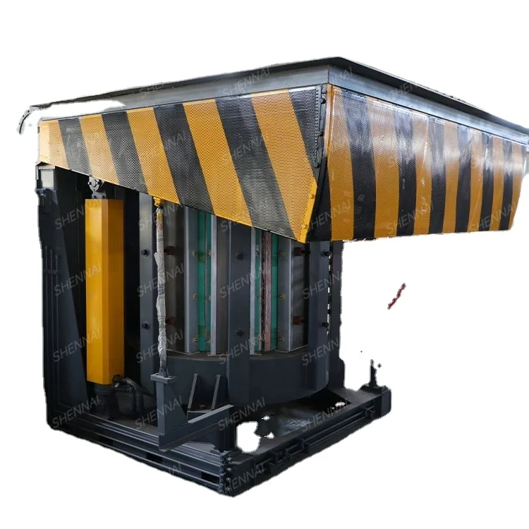 3 Ton Medium Frequency Power Supply Heating Scrap Metal Induction Melt Furnace of Steel Iron