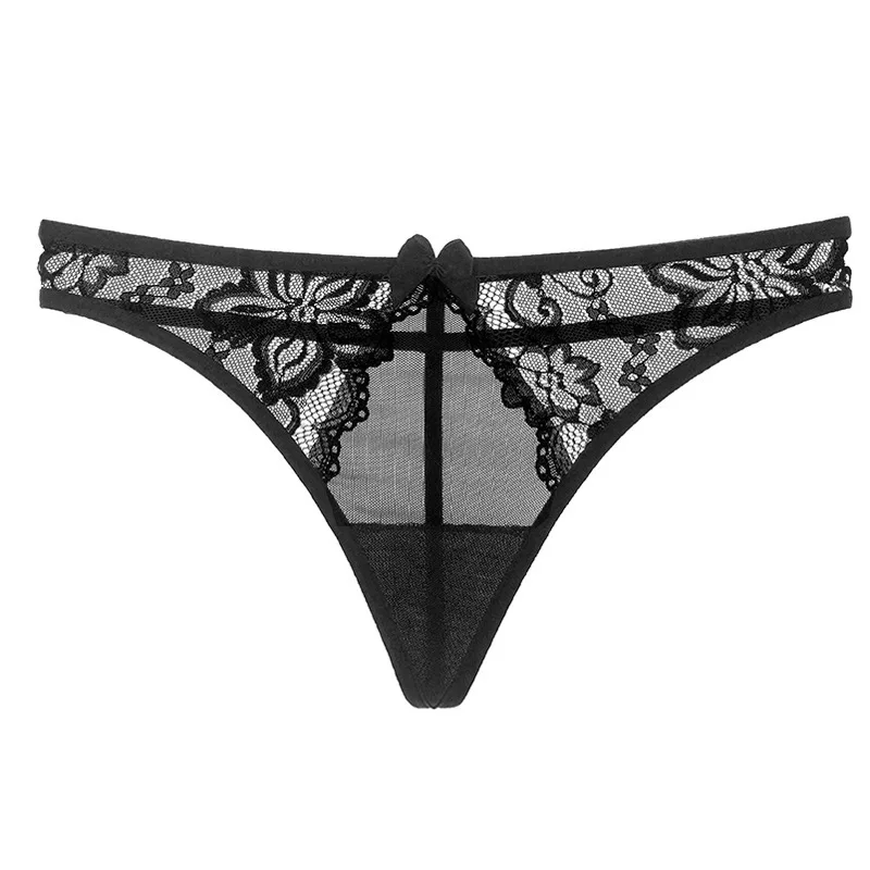 Perizoma da Donna per Sfilata di Moda, Tanga in Pizzo Liscio, Intimo Sexy a  Filo, G-String
