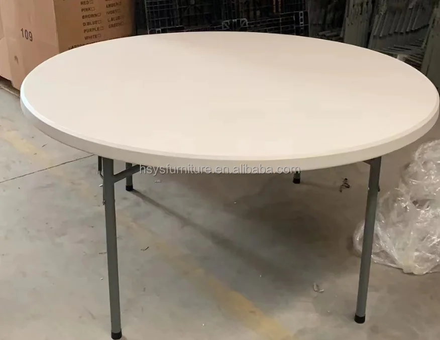 5ft White Outdoor Garden Plastic Folding Table For Event Buy Folding