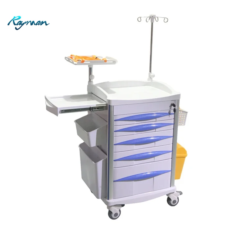 Больничная Тележка из нержавеющей стали медицинская тележка с