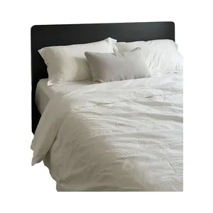 48*74CM Modern Solid Rectangle Hilton Sleeping Fluffy Pillow Polyester White Hotel Home Hospital Use 800G