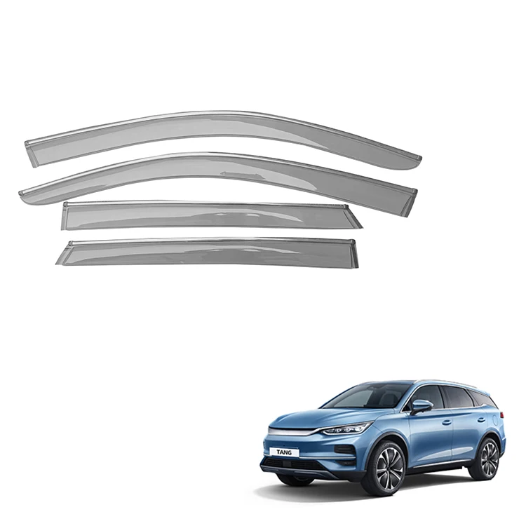Factory Supply Exterior Accessories Custom Acrylic Window Visor for BYD Tang EV Car
