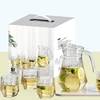 D-Transparent (1 pot + 4 cups set)