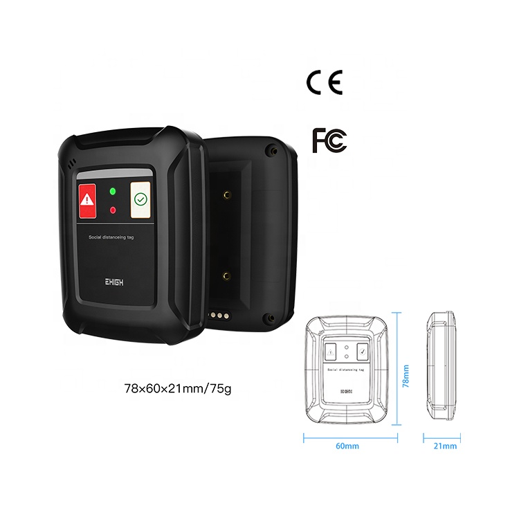 High-precision Enhanced Contact Tracing Three-proof Positioning Label Rtls Uwb For Security Devices