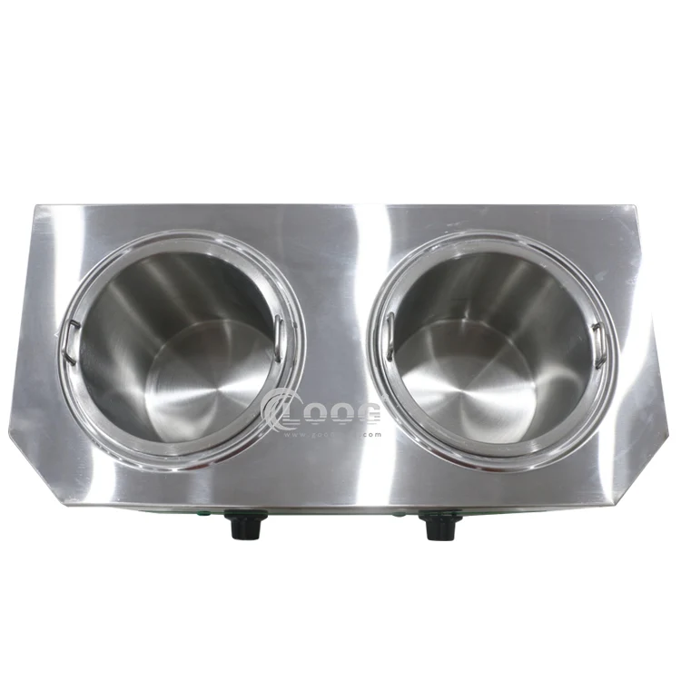 Good Insulation Electric Cheese Condiment Sauce Warmer Hot Fudge Warmer Dispenser  Machine
