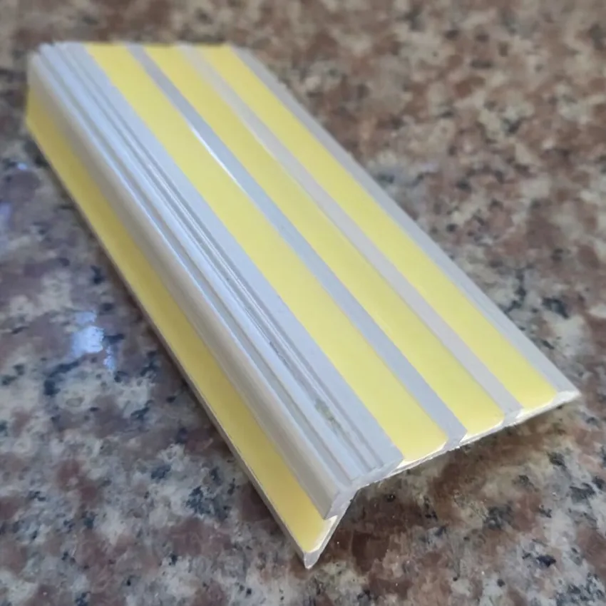 Safety Sign Stair Nosing Aluminium Reflective Strip Stepping Markers