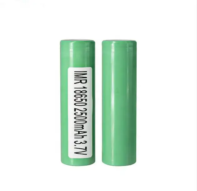 Authentic 18650 battery 25R 2500mah 20A 3.7v 25R 2500 mah lithium ion battery