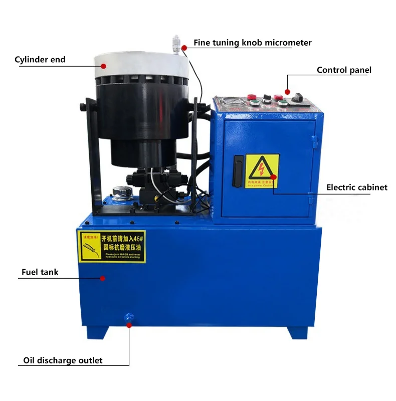 Multi-functional Liquid Compression Pipe Steel Tube Reducing Machine