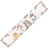Chemin de table horizontal motif animaux