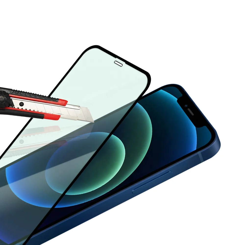 Защитное стекло 9H с защитой от синего света для Apple iPhone 12, 13, закаленное стекло для iPhone X, XR, XS MAX, защитная пленка